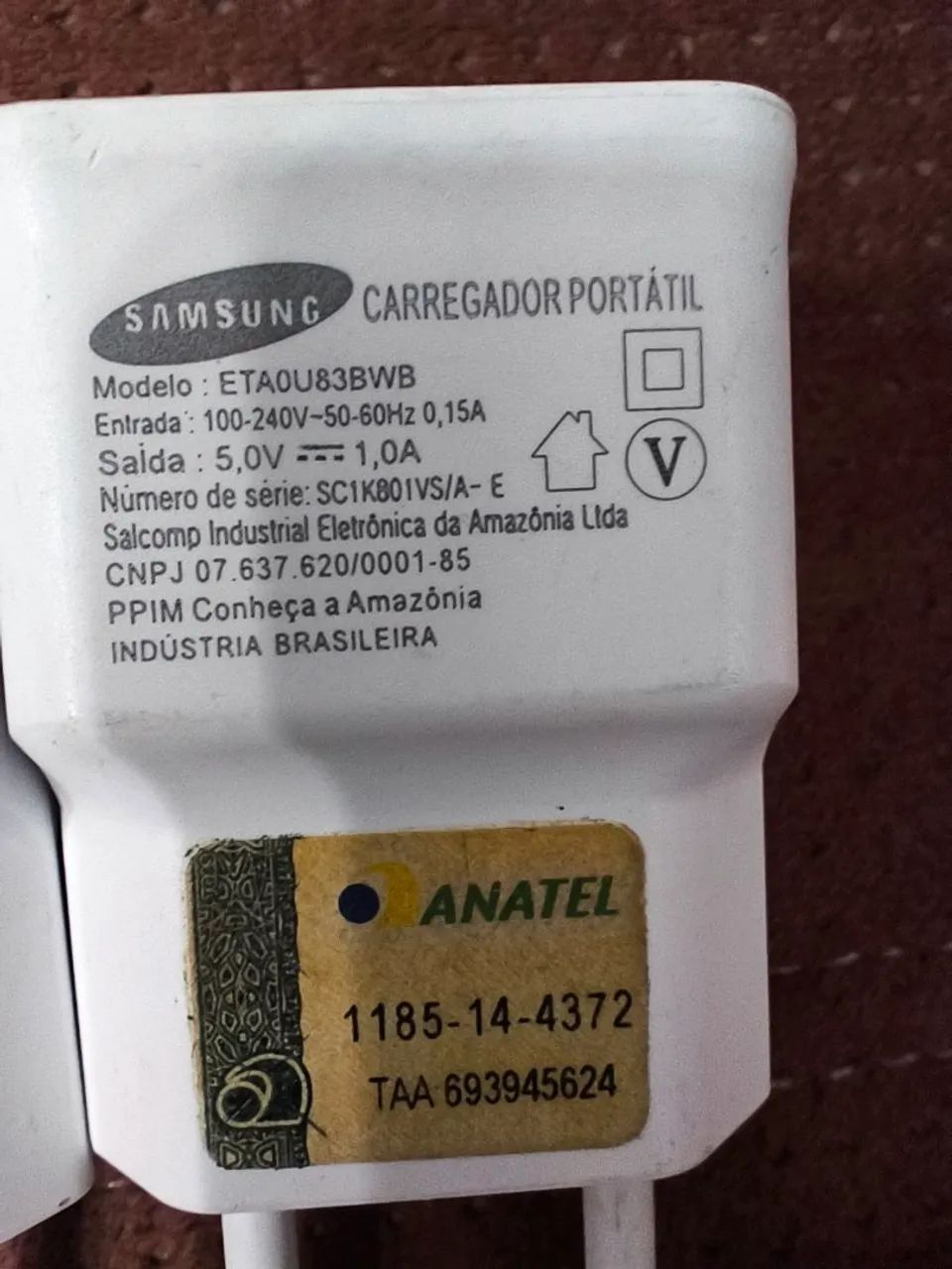 Carregadores Samsung - ETA0U83BWB - Foto 2