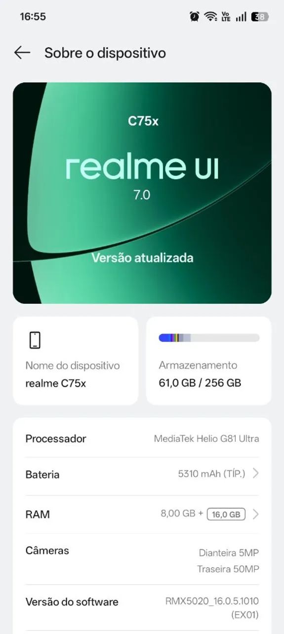 Realme C75X a prova d'água  - Foto 4