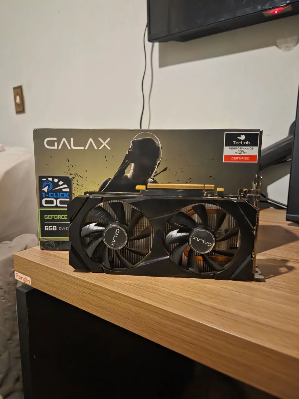 Placa de vídeo GALAX RTX 2060 6gb