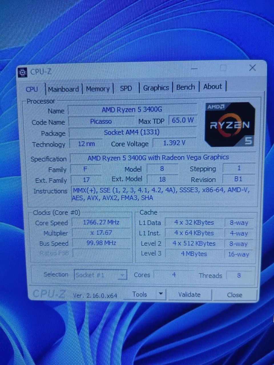 CPU GAMER RYZEN 5 3400G - Foto 4