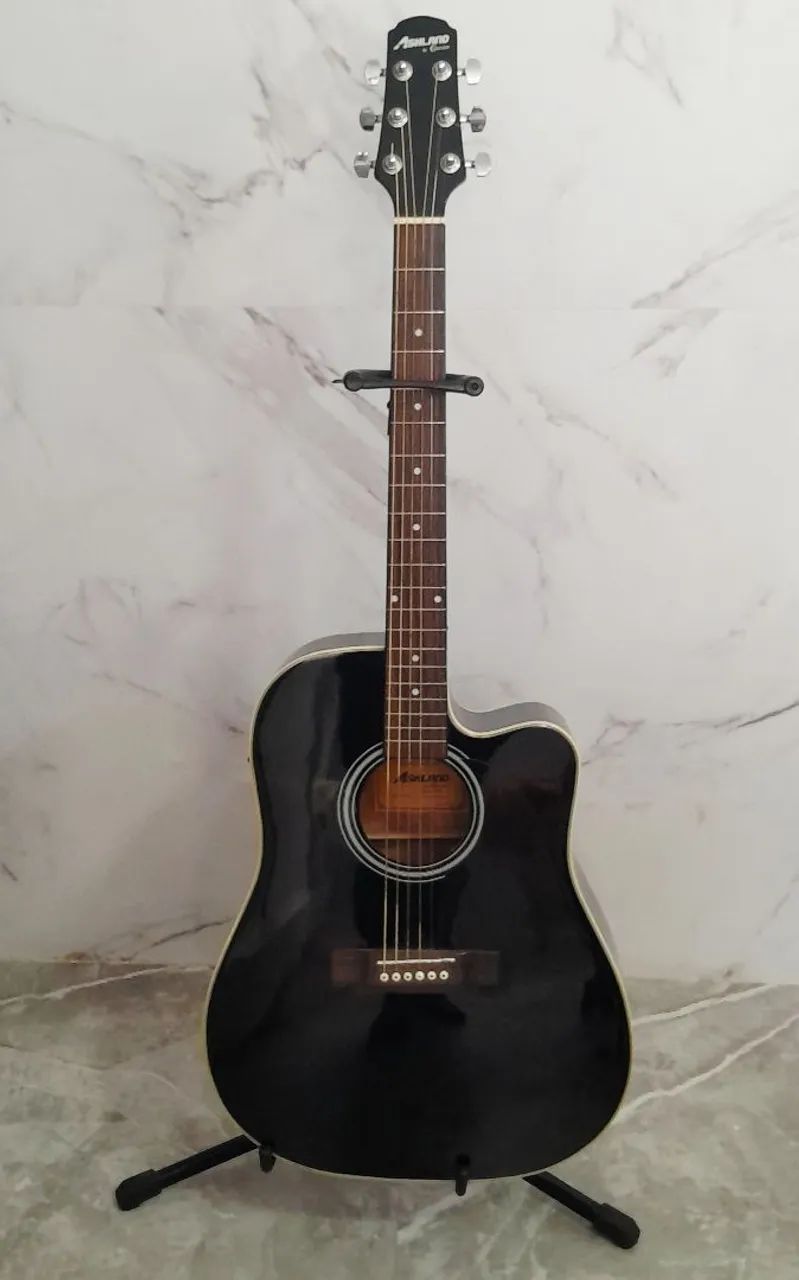 Violao Crafter Ashland ADCE 10 BK aço