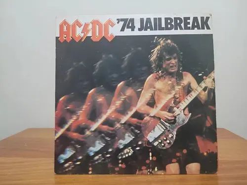 lp vinil 74 jailbreak AC/DC nacional 1984 ZERADAÇO