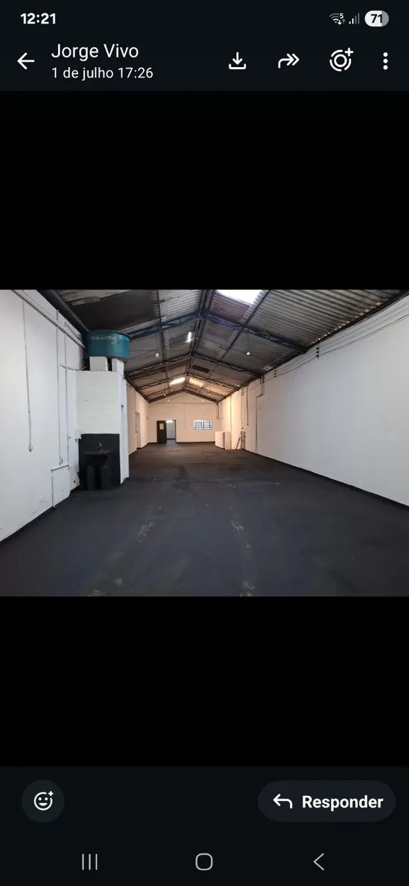Galpão Vila Bancária 400m com trifásico  - Foto 4