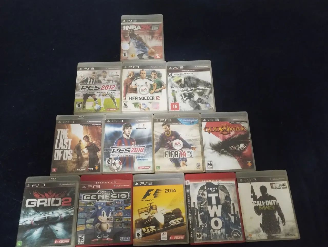 Pacote de jogos para PS3 