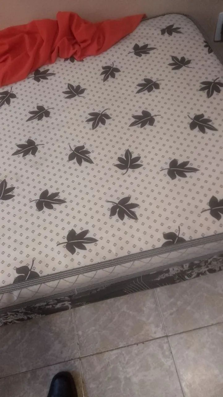 Cama Box solteiro ortopédica 