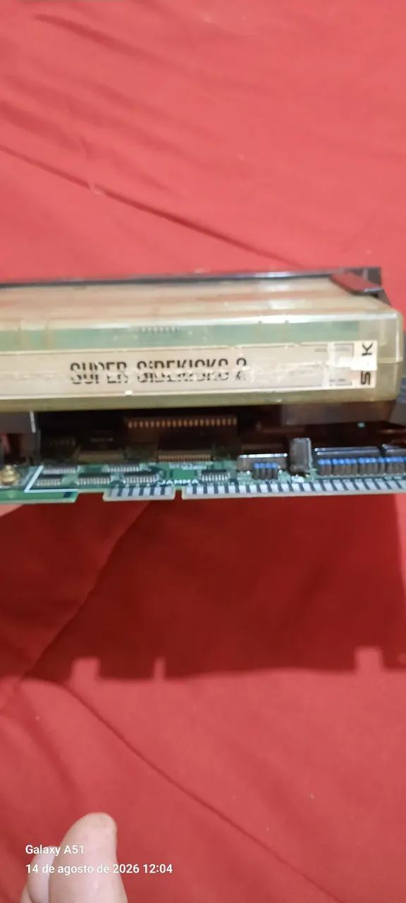 CARTUCHOS MVS E PLACA MVS ORIGINAL SNK