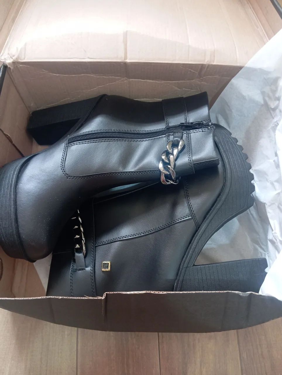 Bota feminina T 36 - Foto 2