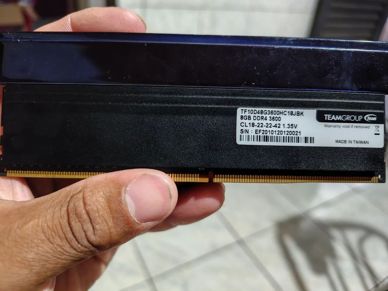 Memória ram ddr4 2x8 - Foto 3