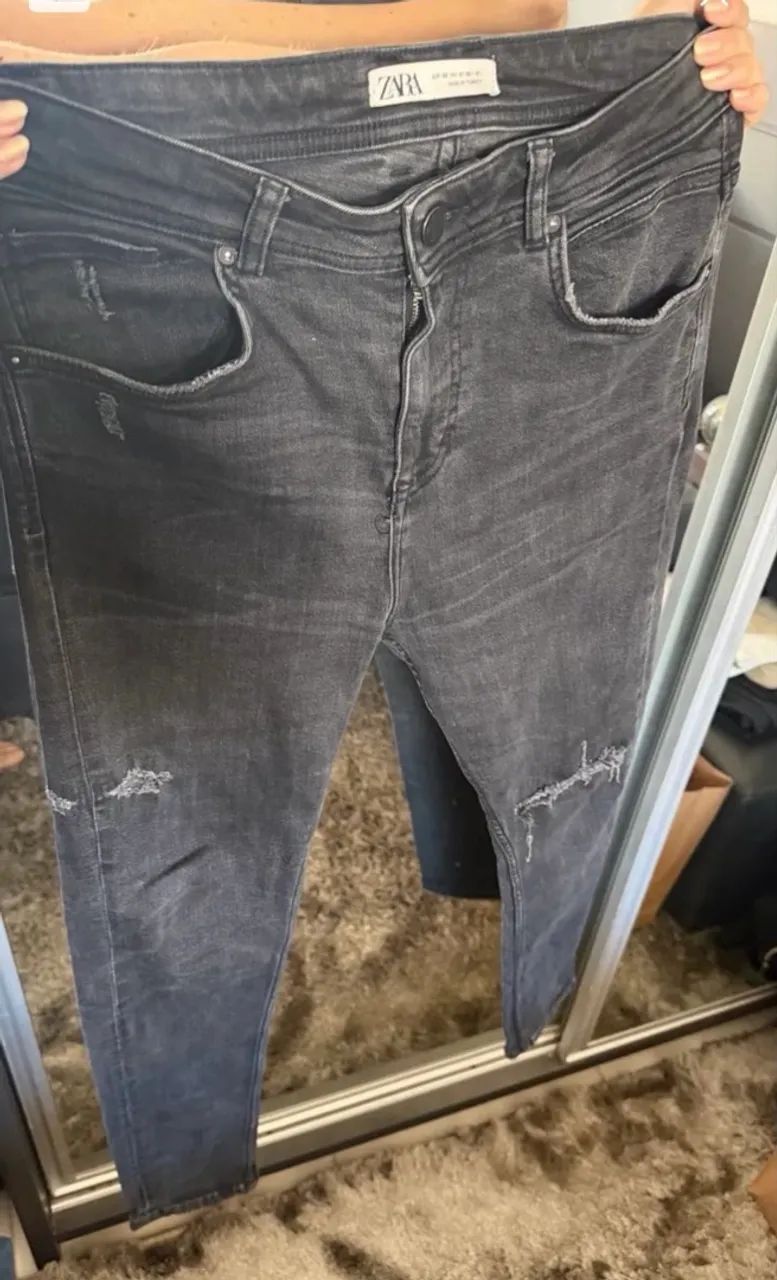 CALÇA JEANS ZARA  - Foto 2