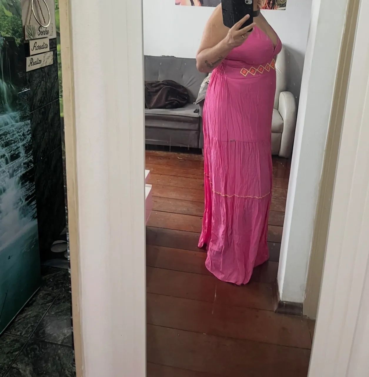 Vestido Rosa lindo  - Foto 2