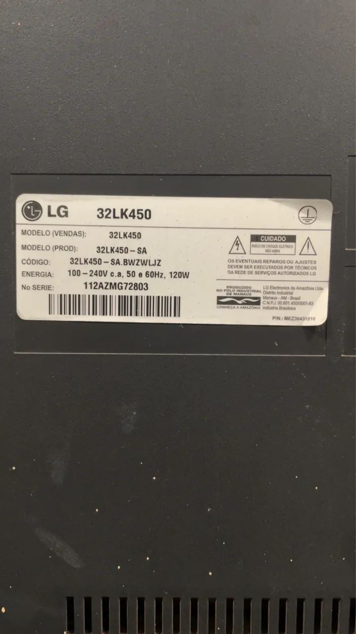 TV LG 32 POLEGADAS SEM SOM, LER DESCRIÇÃO. - Foto 4
