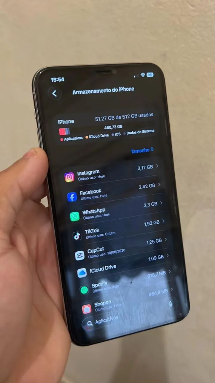 iphone 11 pro max 512GB BRANCO - Foto 3