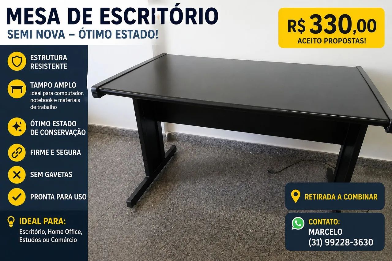 Mesa de escritório 