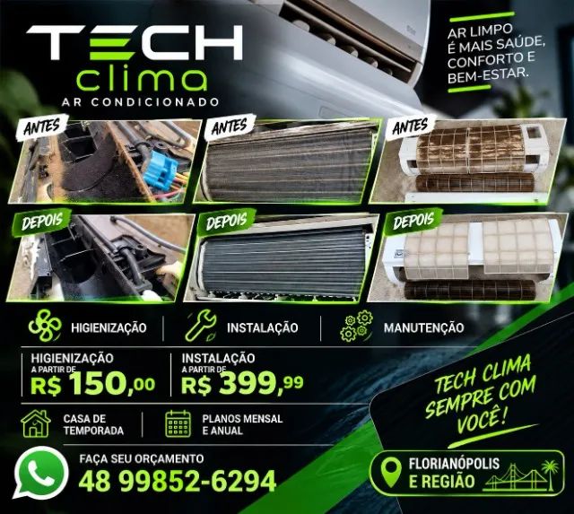 Intalacao e manutenção de ar condicionado 
