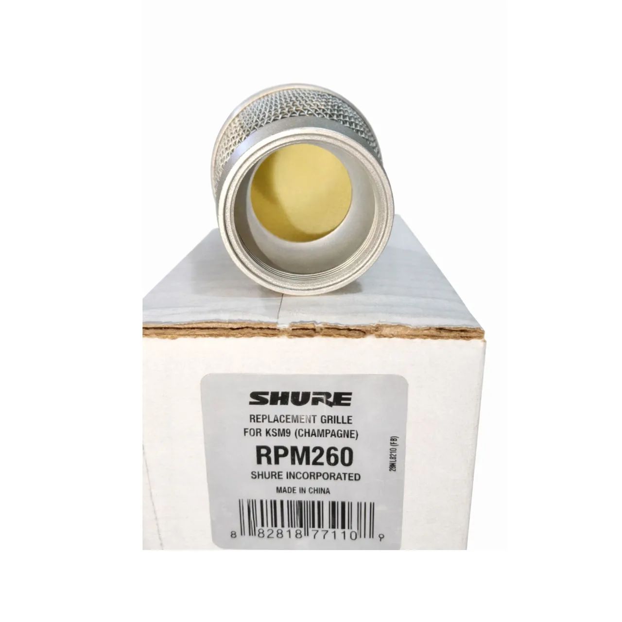 Globo Shure RPM260 para microfone KSM9 (Champanhe) - Foto 2