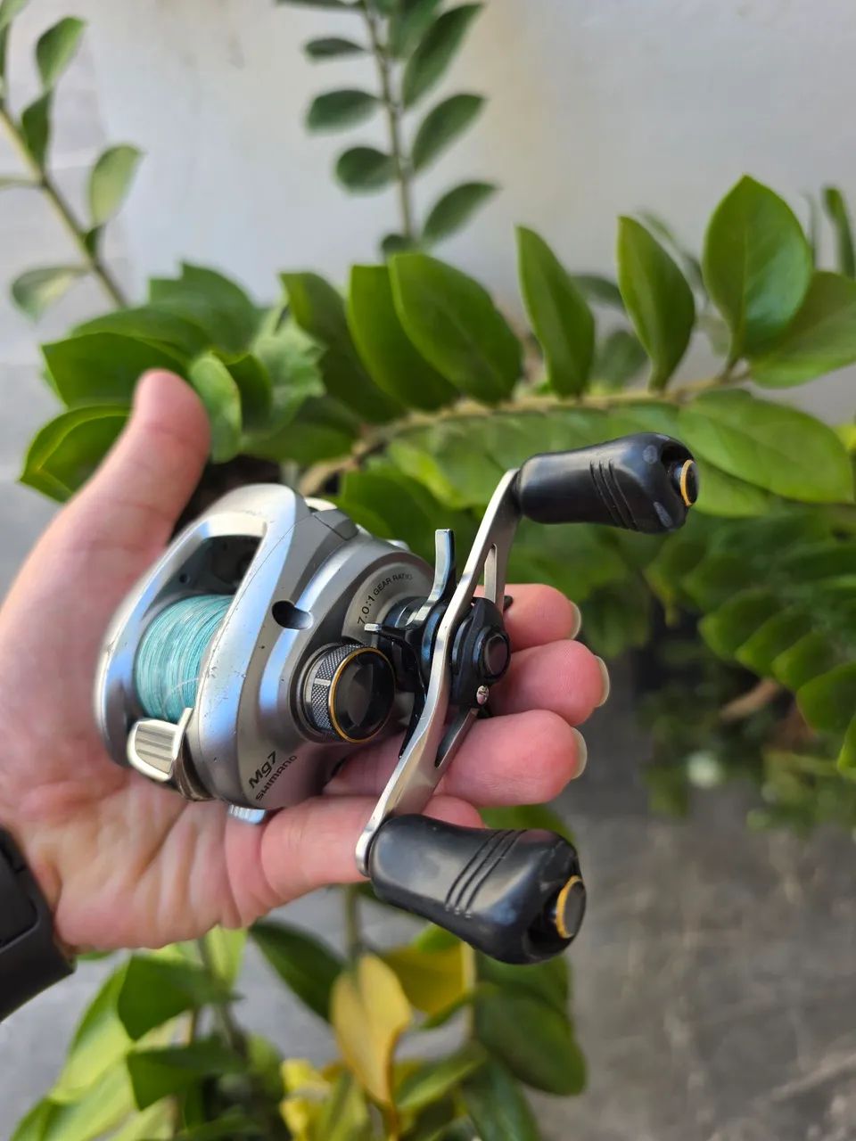 Carretilha shimano aldebaran  - Foto 2