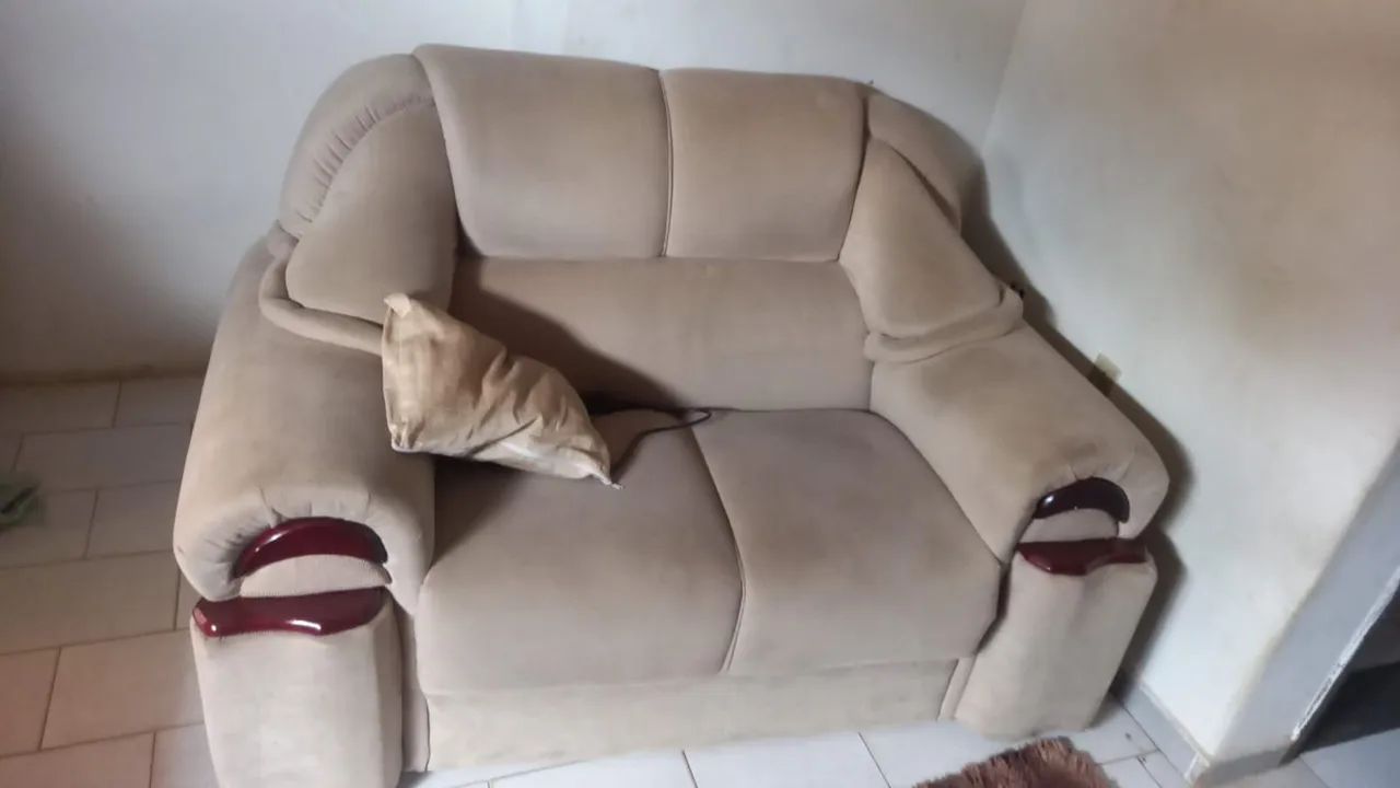 Vendo jogo de sofá 450 - Foto 2