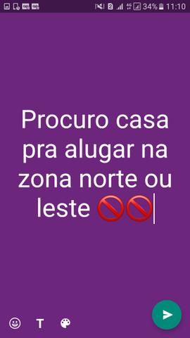 Quero alugar uma casa