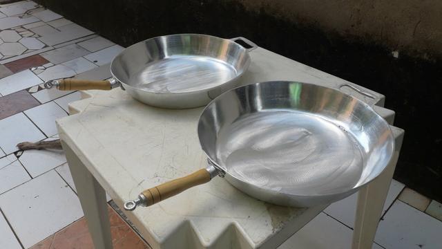 Frigideiras de alumínio batido Grosso - Foto 3