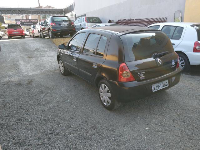 Renault Clio Authentique Flex 1.0 2008 4 portas 12.500 - Foto 9