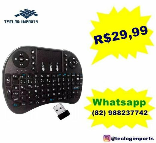 Mini teclado wireless tvbox