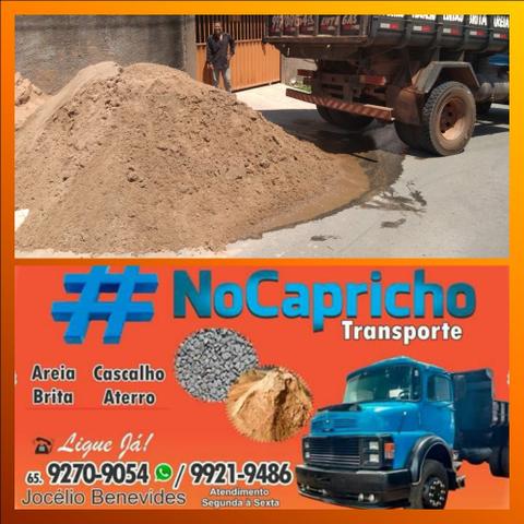 Areia, Brita, Pedrisco, Aterro. Atendemos região da grande CPA - Foto 3