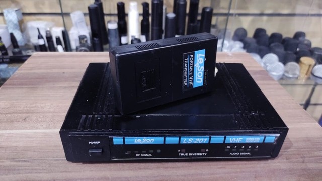 Transmissor Sem Fio Leson Ls-201 Funcionando 100% E Perfeito - Foto 2