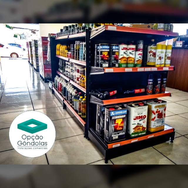 Gôndolas de Centro || Material Novo Direto da Fábrica