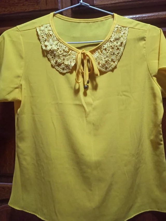 Desapego Blusa feminina amarela