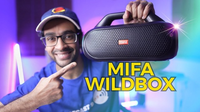 Caixa De Som Portátil Bluetooth Mifa Wildbox 60w - Foto 6