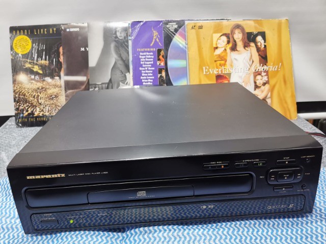 Laserdisc Marantz Lv520 S/ Controle Com Ld's Perfeito!! - Foto 5