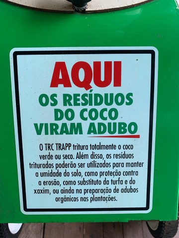 Máquina Trituradora de Côco Trapp TRC40