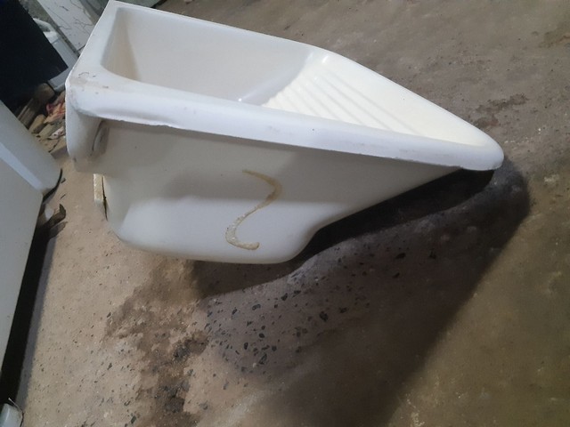 Tanque de mármore sintético areia bege claro - Foto 3