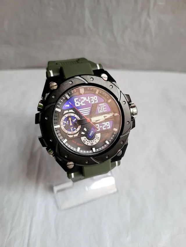 Relógio prova dágua parcelamos em 12x no cartão entrega grátis  - Foto 6