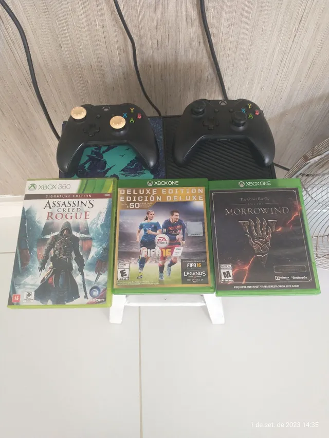 Jogo Assassins Creed Rogue Xbox 360 e One Midia Fisica Original Lacrado  Português Dublado