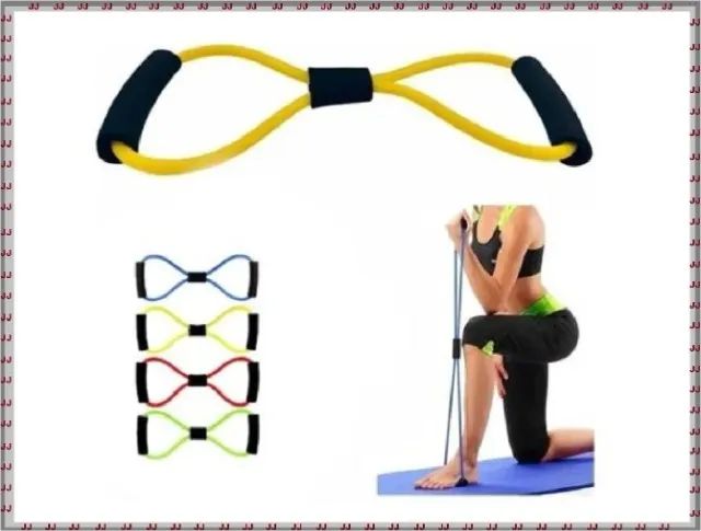 Elástico Tensão Exercícios Ombro Biceps Triceps Peito Costas 