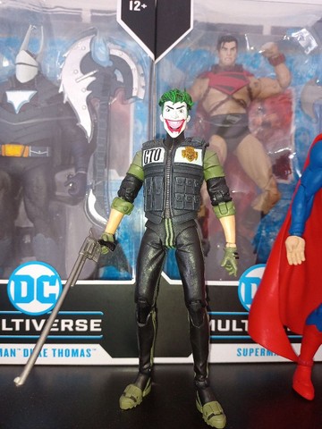 Coringa-white knight -Mcfarlane toys