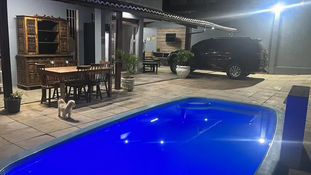 CASA MOBILIADA PONTA NEGRA - ATÉ 50 PESSOAS - LOCAÇÃO TEMPORÁRIA