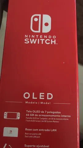 Nintendo Switch Oled Branco (ainda Na Garantia) + 256gb com 49 Jogos |  Console de Videogame Nintendo Usado 75339250 | enjoei