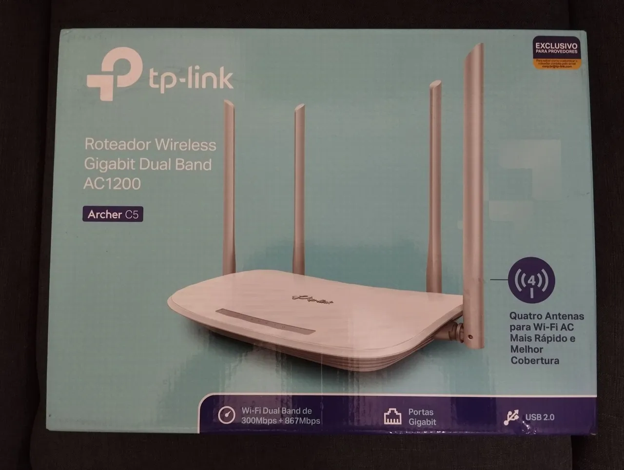 Roteador Gigabit TP-Link Archer C5