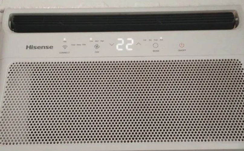 Ar Condicionado Hisense 8.500 BTUs 110 volts.