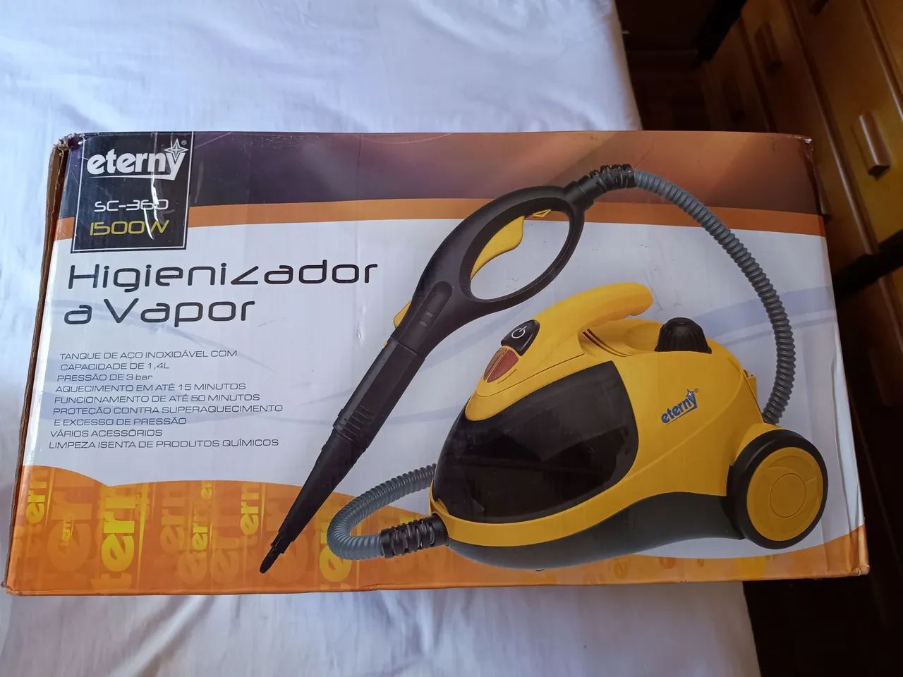 Higienizador a vapor