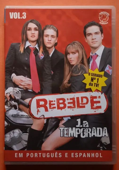 Rebelde 1a Temporada Disco 3 Dupla Face 