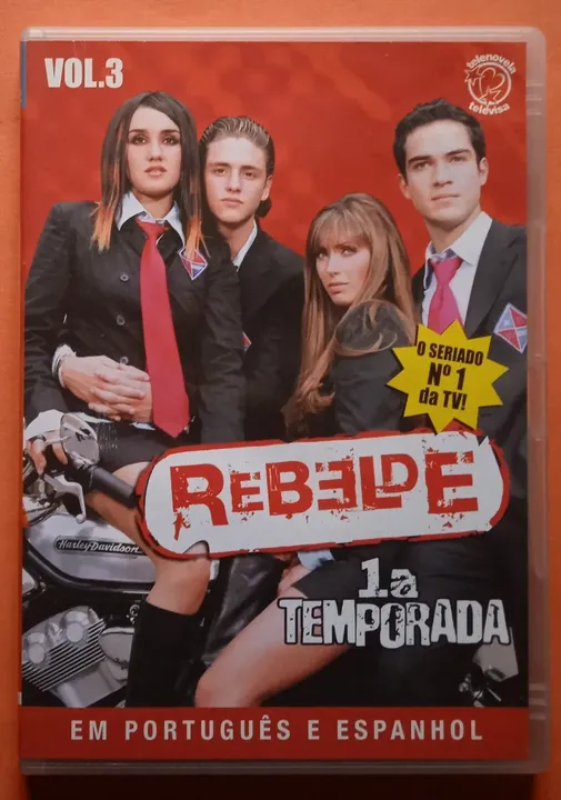 Rebelde 1a Temporada Disco 3 Dupla Face