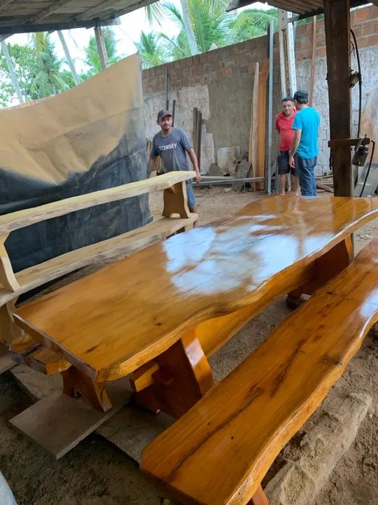 Mesa rústica  - Foto 4