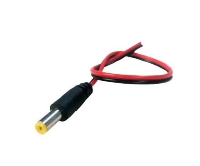 Rabicho Conector Plug P4 Macho para CFTV e LEDs - Foto 2