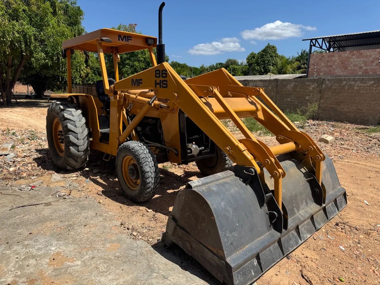 Pá Carregadeira Massey Ferguson HS 86 - Foto 4