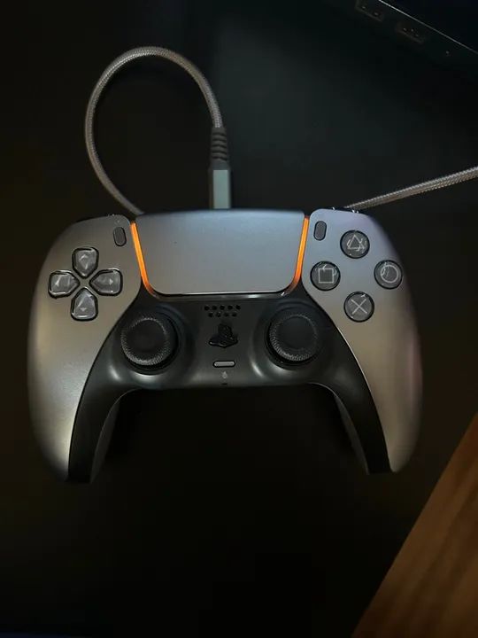 Controle Ps5 Prata Na caixa com Garantja - Foto 2