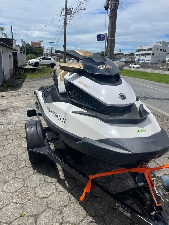 Seadoo GTX 155 aspirado 2015  com carreta galvanizada zero km, docs do conjunto ok!  - Foto 2