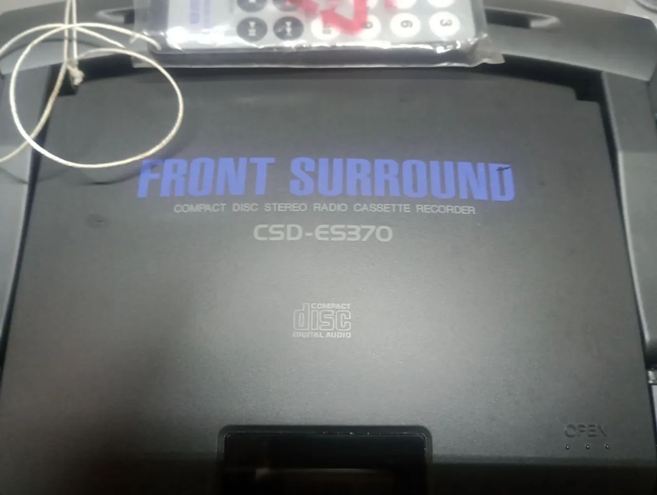 Aparelho de Som Aiwa Portatil Impecavel. - Foto 4